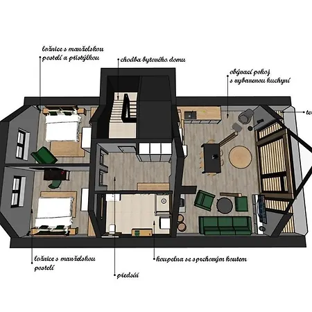 Apartment Nad Udolim Sumava